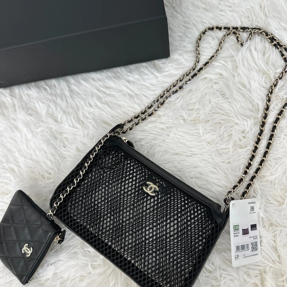 ❌ SOLD ❌ Chanel 25S Mesh Bag - Picture 7 of 13